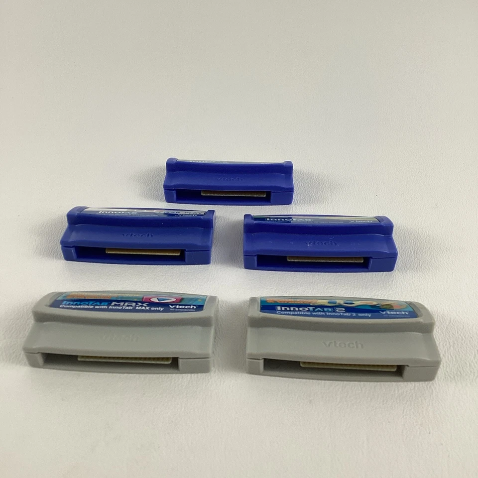 VTech InnoTab Game Cartridge Lot Disney Pixar Hello Kitty Dora Explorer Read - Image 2 of 4