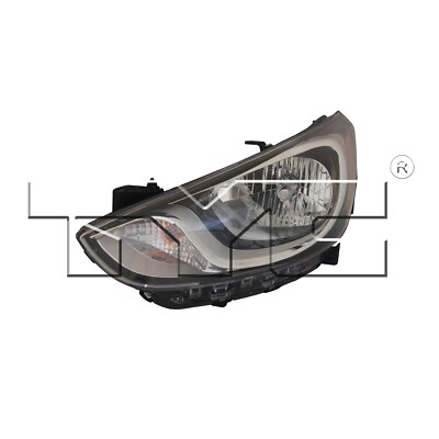 Headlight Assembly Left TYC For 2012-2014 Hyundai Accent 2013