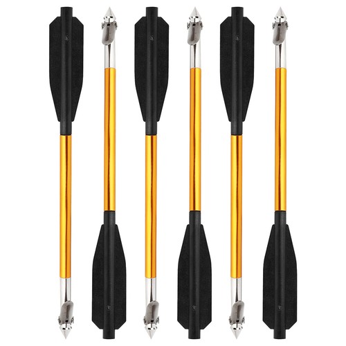 6/12 X 6.8'' Mini Aluminum Fishing Arrow Harpoon Steel Point Bowfishing Target - Picture 11 of 15