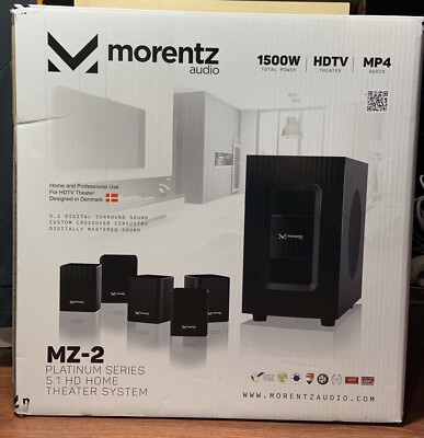 Morentz Audio MZ-2 Platinum Series, Home Theater surround system