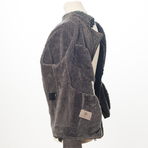 Chaqueta DAY BIRGER & MIKKELSEN Gris Piel Gamuza Moto EU48 US38 - Imagen 8 de 8