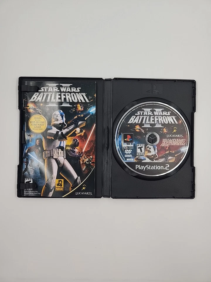 Star Wars Battlefront II PS2 PlayStation 2 Complete CIB - Image 3 of 4