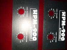 ORIGINAL PIONEER HPM 900 ATTENUATOR FREQUENCY CONTROL DECAL