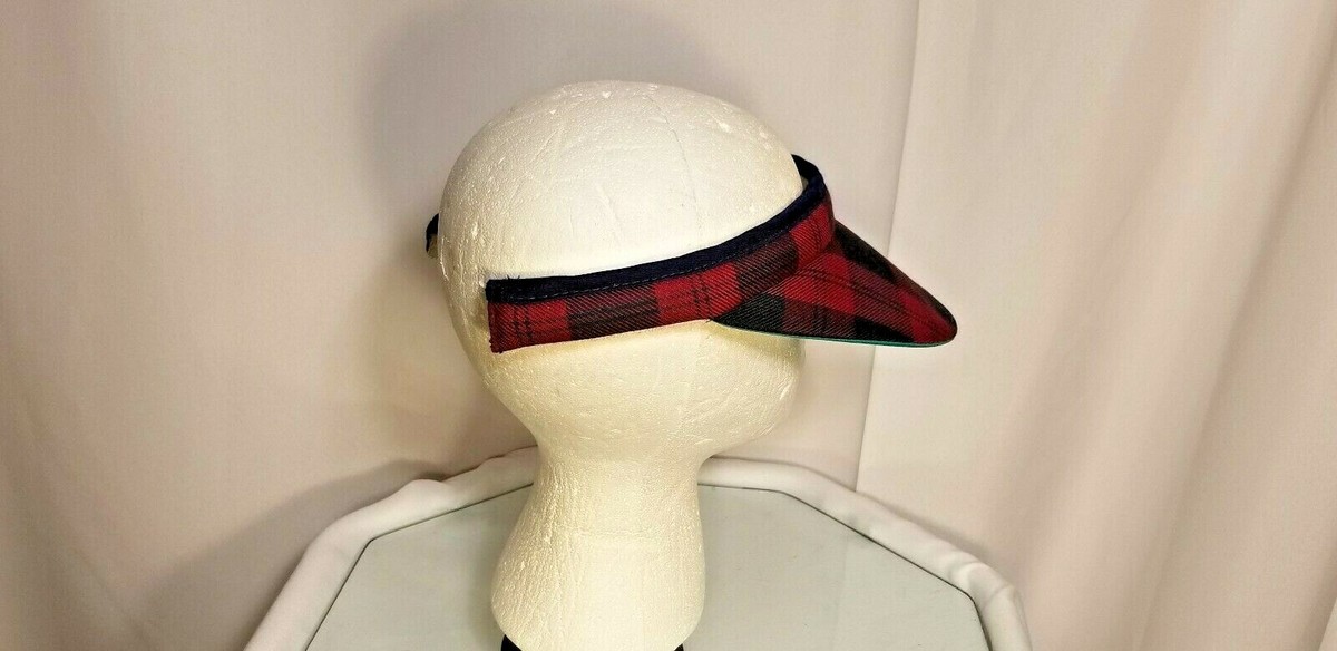 ST ANDREWS OLD COURSE Red Tartan Visor England | eBay display picture 3