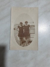 FOTO ORIGINALE FORMATO CARTOLINA DONNE IN COSTUME ANNI 20