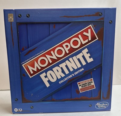 Monopoly Fortnite Collector's Edition Board Game New 2021