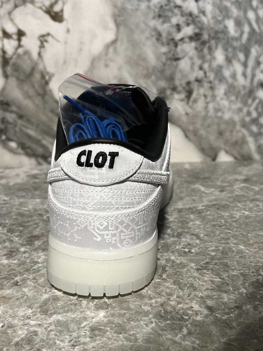 ◆大人気◆CLOT X FRAGMENT X NIKE DUNK LOW◆関税/送料込◆ Nike Dunk Low CLOT Fragment White Men's - FN0315-110 - US