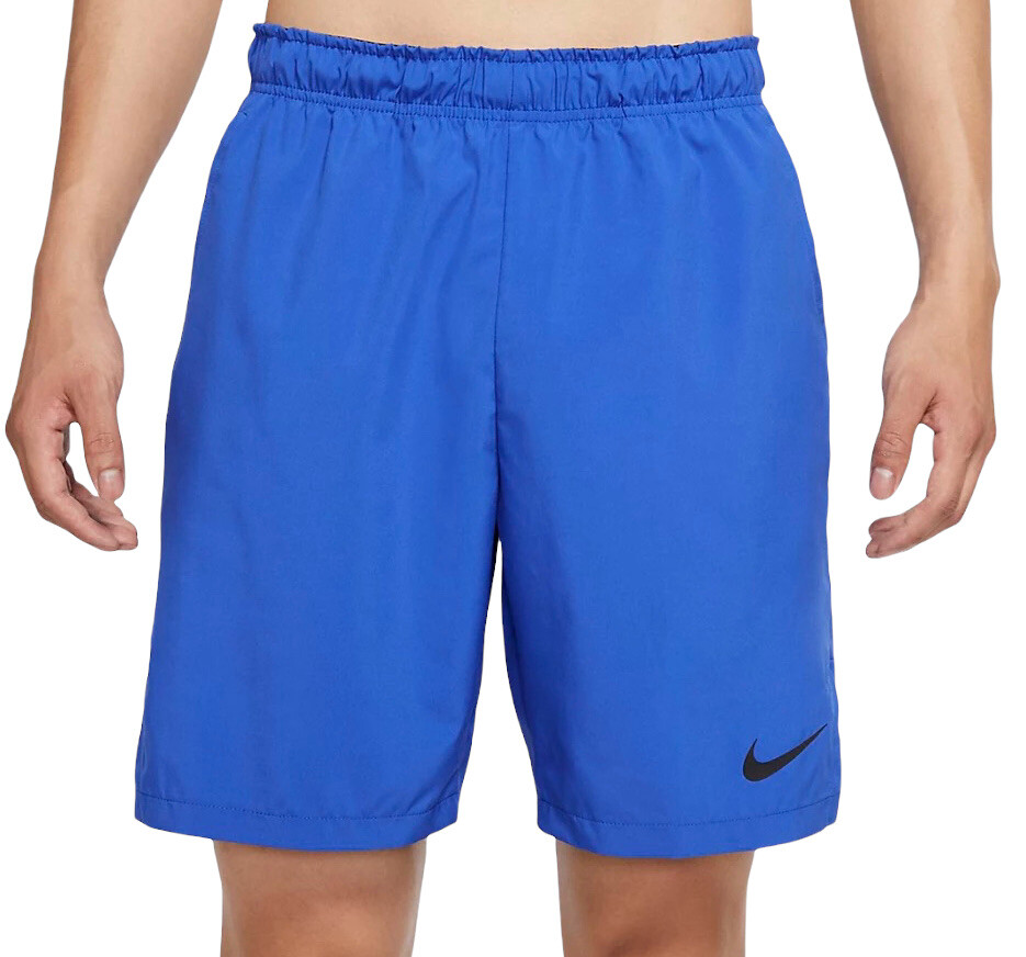 Nike Men's Flex Woven Athletic Workout Shorts XL Blue… Gem