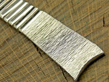 Kestenmade Vintage Watch Band NOS Unused Expansion Stainless Steel 17.5mm