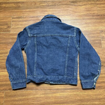 Vintage Penney's Foremost Denim Jacket YOUTH Snap Button Jean