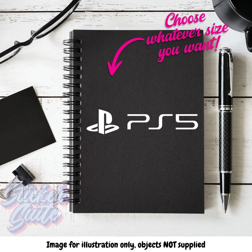 Playstation PS5 Logo Decal - Choose Your Size and Colour! - Image 3 of 3