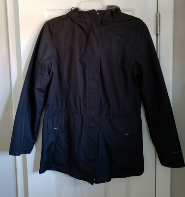 Fleece lined Full Zip Rain Jacket | eBay