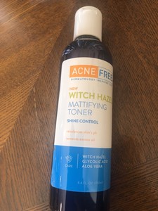 witch hazel mattifying toner