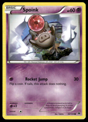 XY - Fates Collide #30/124 Spoink | eBay