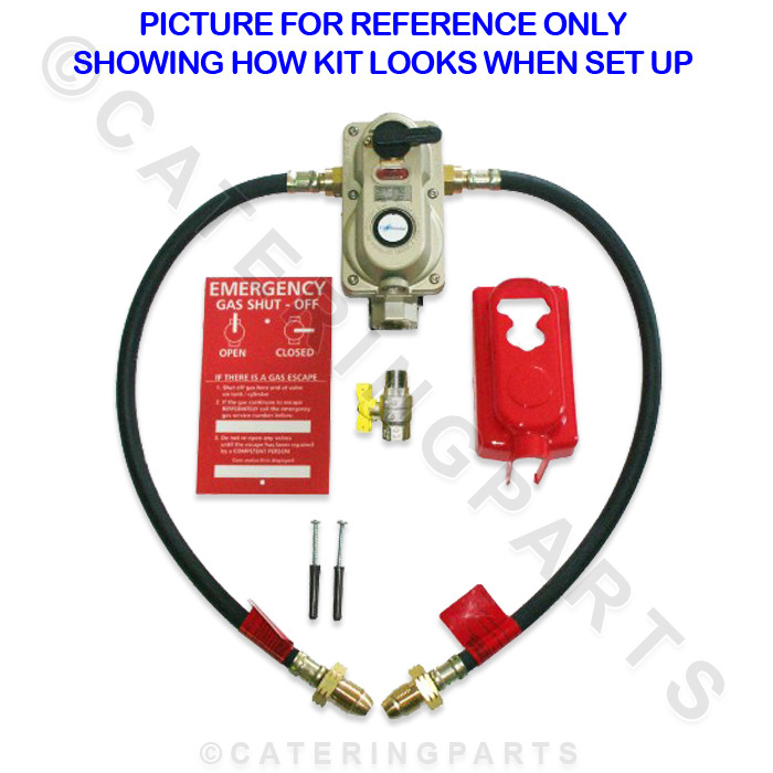 GasOne Regulador De Gas Propano LP De Cambio Automático De 2 Etapas Con - Foto 12