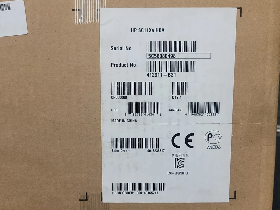 HP 412911-B21 SC11Xe, Ultra320 Single Channel HBA with low bracket - Image 3 of 4