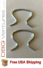 For Door / Window Handle Crank Retainer Clip GM Ford Toyota - Pack of 2