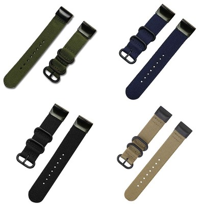 Canvas Bracelet Sweatproof Adjustable Wristband Soft Belt Band for Fenix 6/6X/6S