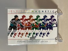 2021-22 Upper Deck Electromagnetic #EM28 Logan Couture - NHL Hockey Card