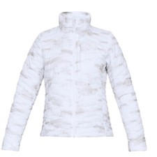 Under Armour Cold Gear Reactor Full Zip Jacket Medium M White/gray NWT New