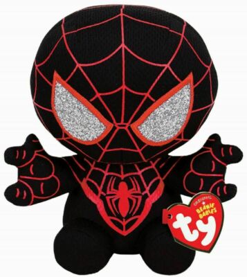 Ty Marvel-Figur ''Spider-Man Miles Morales'' Comic -Beanie Babies Plüschfigur 