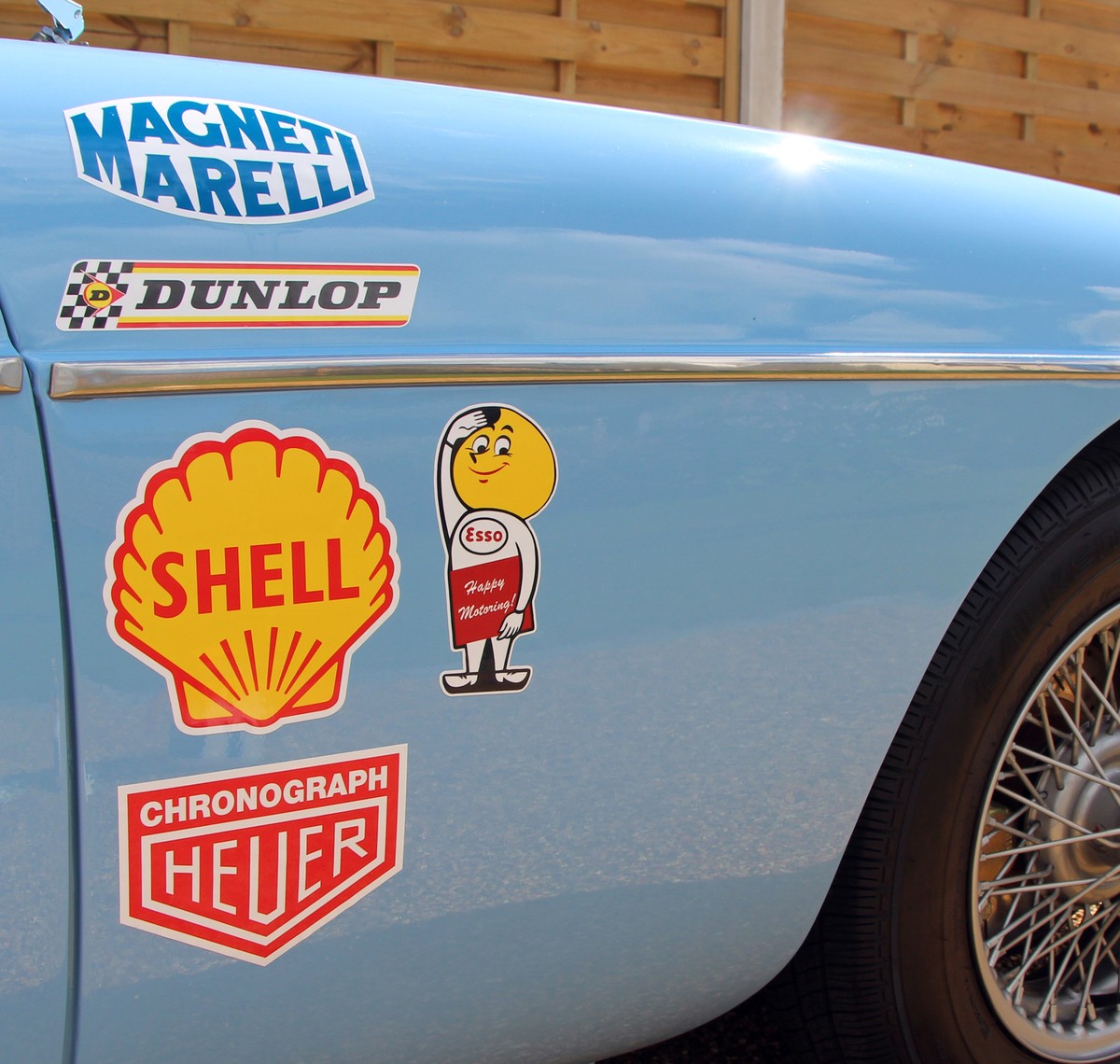 Classic Car Rally/Race HUGE 32 sticker decal set Mini cooper