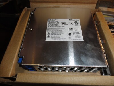 BRAND NEW in BOX TDK-Lambda DRB120-24-1 Din Rail DC Power Supply (24V/1.5A)