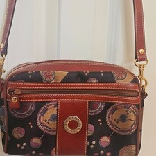 Vintage Guy Laroche Paris Crossbody Bag Purse Leather Handbag