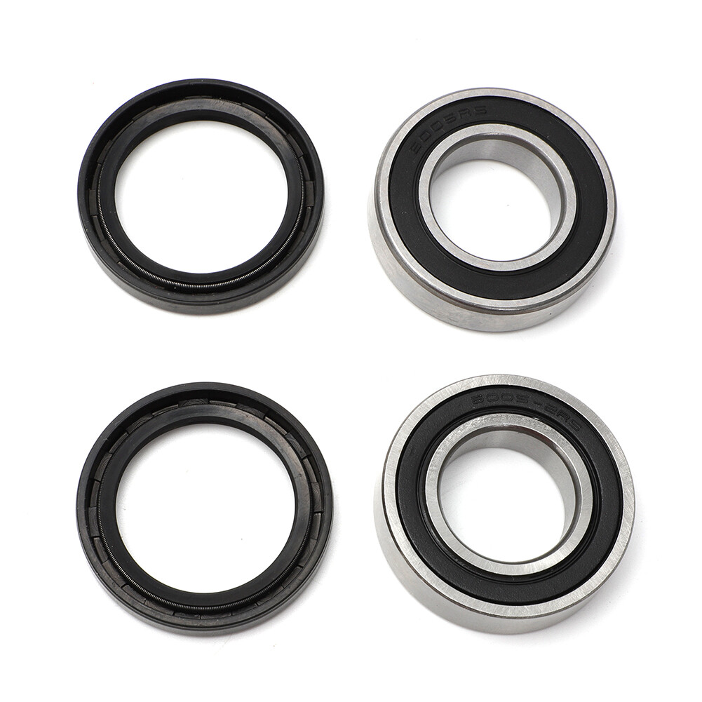 Both Front Wheel Bearings Seals For Kawasaki Mule 3000 3010 3020 - Foto 2