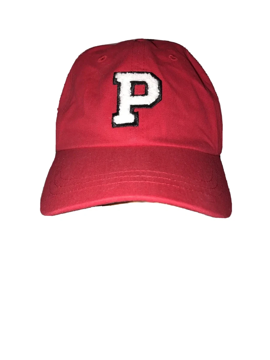Victoria s Secret VS PINK Baseball Hat Cap Red With White P Logo