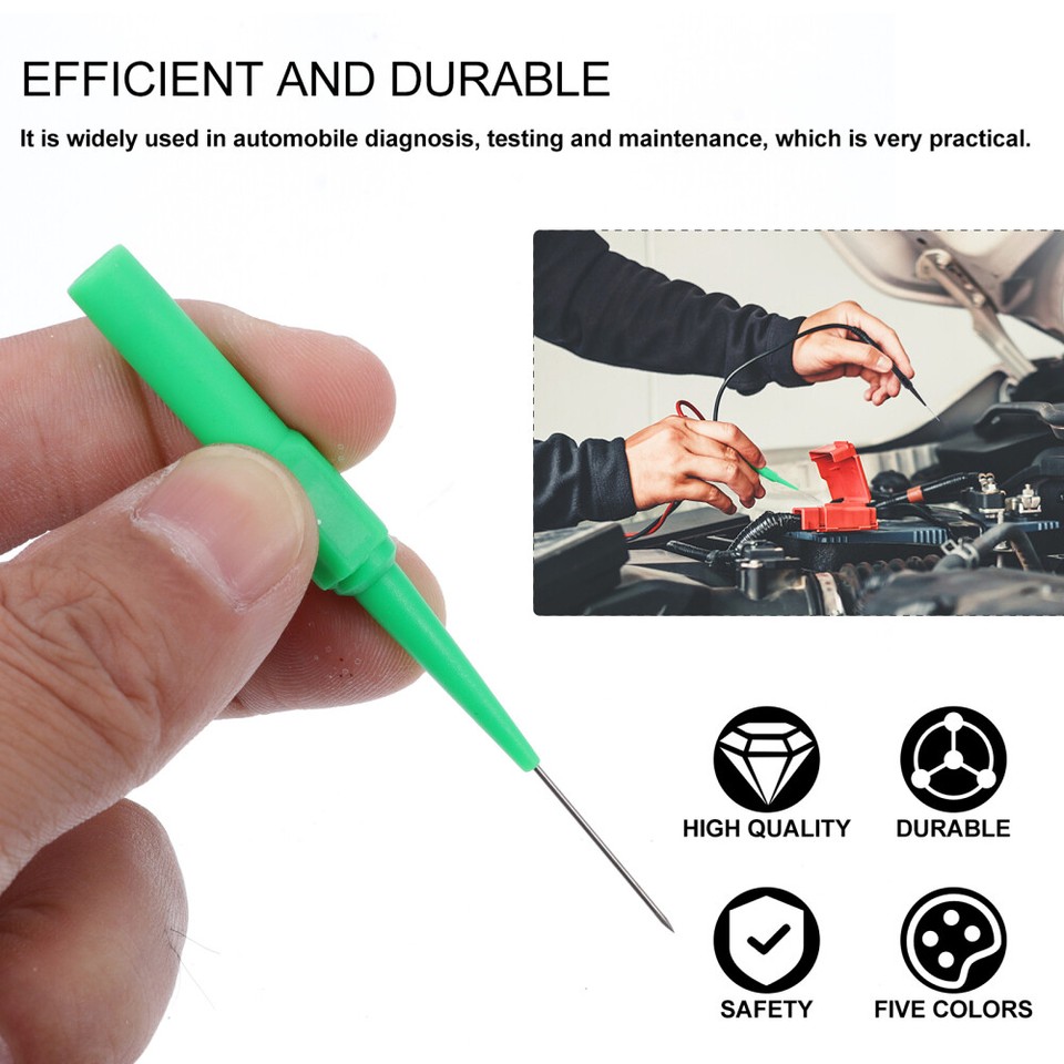 10 Pcs Ultrafine Test Lead Probe Affordable Probes Car Connector eBay