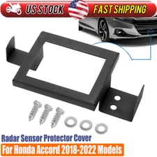 Radar Sensor Protector Cover Kit For Honda Accord 2018-2022 Black Anti-theft