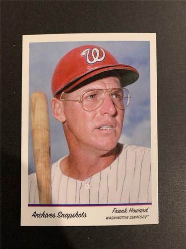 2016 Topps Archives Snapshots #AS-FH Frank Howard Senators - Picture 1 of 1