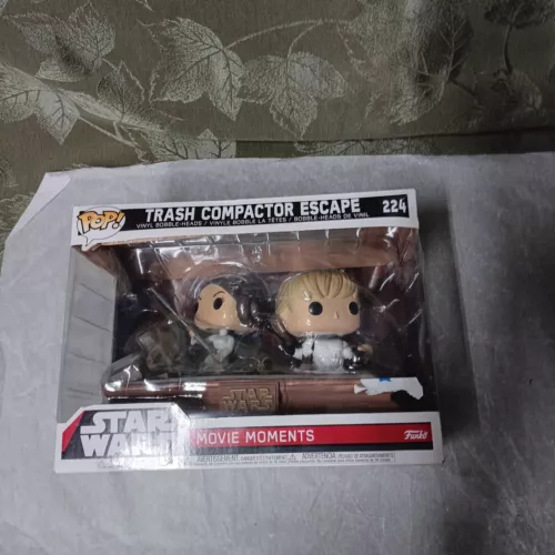 WOW!! Funko POP!~Star Wars Movie Moments #224 Trash Compactor Escape!!