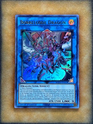 Yugioh Borrelcode Dragon BODE-EN050 Ultra Rare 1st Ed NM