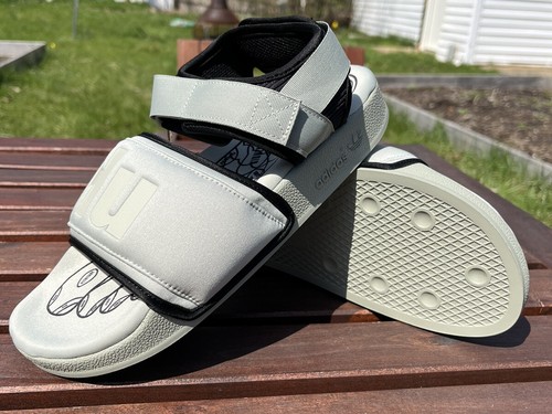 adidas human race slides