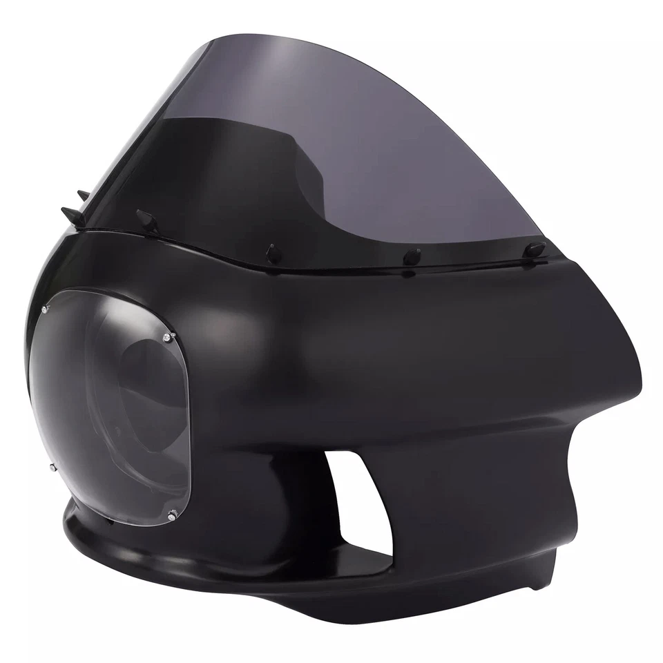 Front Upper Fairing Headlight Mount Windshield For Harley Dyna Wide Glide 06-17 Foto 4 de 4