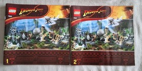 2008 INDIANA JONES 7623 TEMPLE ESCAPE COMPLETE WITH MANUALS & BOX