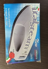 Italsteam S001D Travel Steam Iron, New Open Box, Dual Voltage, Made in Italy