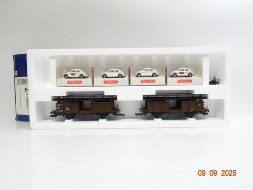 Lima H0 149925-1 Autotransportwagen-Set der DB mit VW Käfer in OVP JL2895 | Zustand: Gebraucht