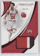 2018-19 Panini Immaculate Remarkable Memorabilia Red 3/25 Otto Porter Jr 0c6