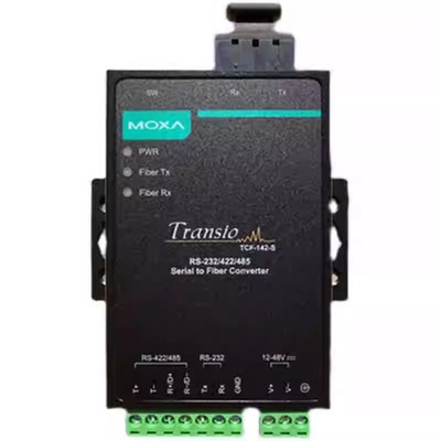 Serial to Fiber Converter   Single Mode  TCF-142-S-ST RS-232/422/485