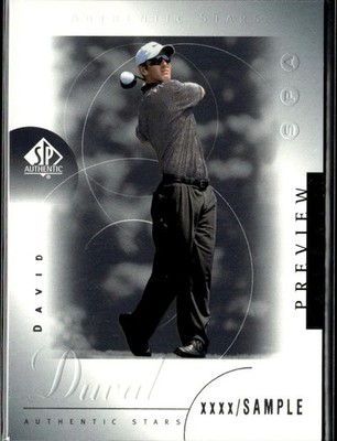 2001 Upper Deck SP Authentic Preview David Duval #22
