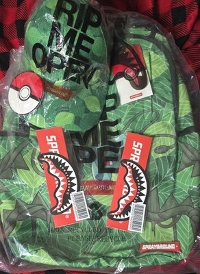 Sprayground Baulbasuar Backpack And Hat