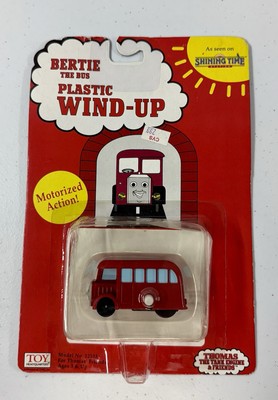 *BRAND NEW* 1993 Thomas The Train BERTIE The Bus Miniature Wind Up Britt Alcroft