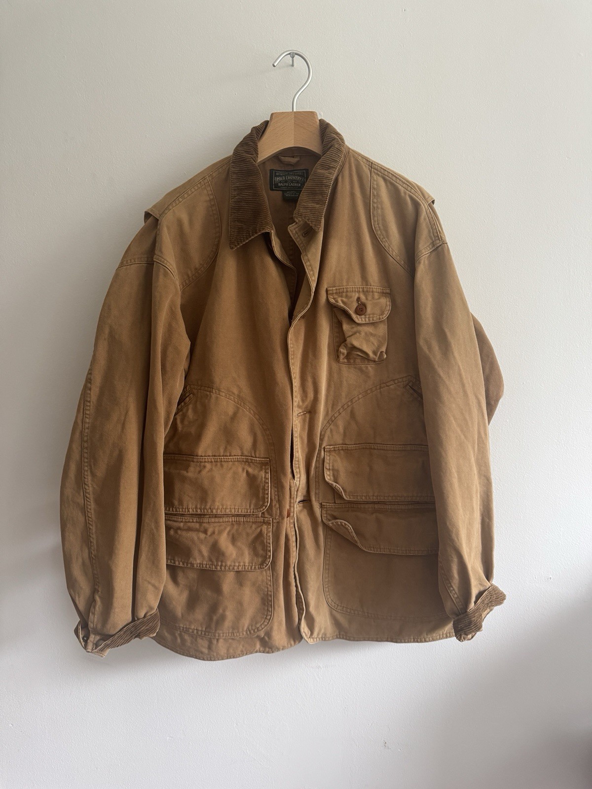 Polo Ralph Lauren Country Hunting Jacket Size Large Made In USA