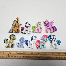My Little Pony BLIND BAG LOT of 9 Figures - Whooves Octavia Shining Armor DJ