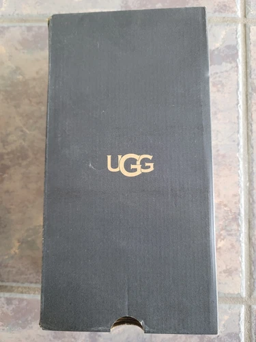 MOCASSINI NUOVI DA UOMO TAGLIA 8 EEE WIDE TAN UGG ASCOT PELLE LANA 1103889W