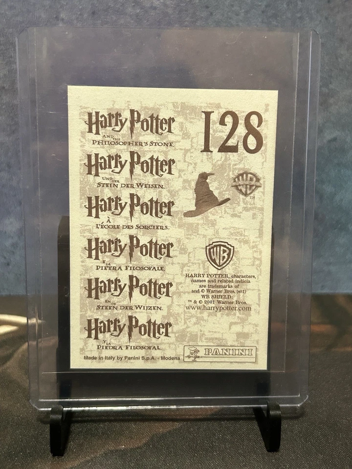 2001 Panini Harry Potter Prof. McGonagall #128 - Image 2 of 2