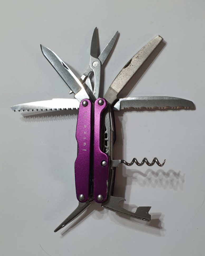 🔥🔥🔥 Leatherman Juice XE6 Purple Collectable Multi Tool Retired
